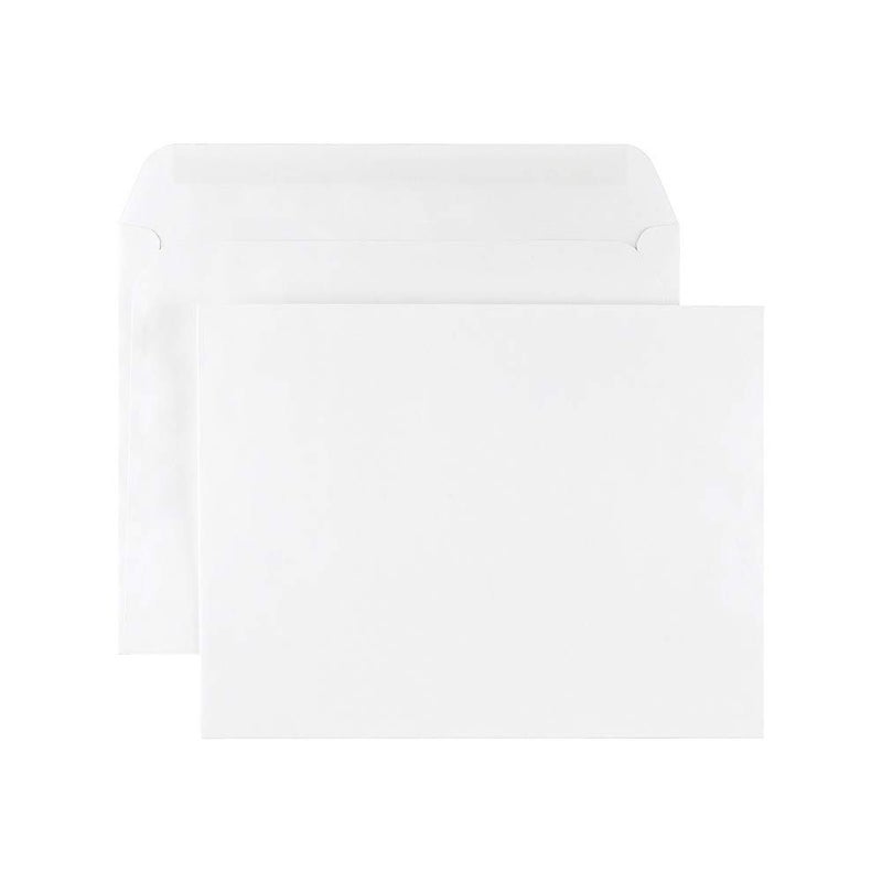 Staples 473009 Wove Side-Opening Booklet Envelopes 9-Inch X 12-Inch White 100/Bx - Image 2
